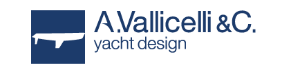 A Vallicelli yacht design logo
